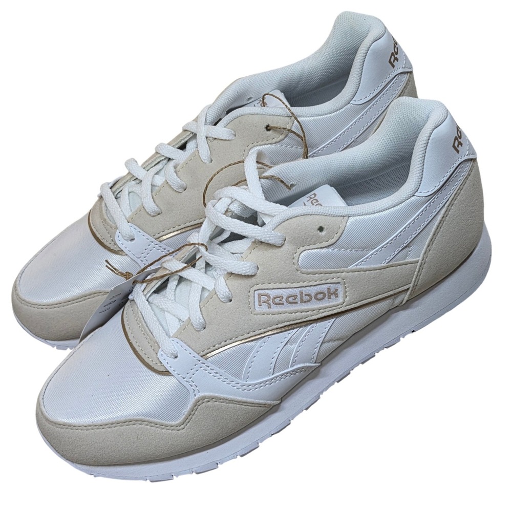 NWT Reebok Ultra Flash Running Shoes Women's Size 8‎ Sneakers Beige White